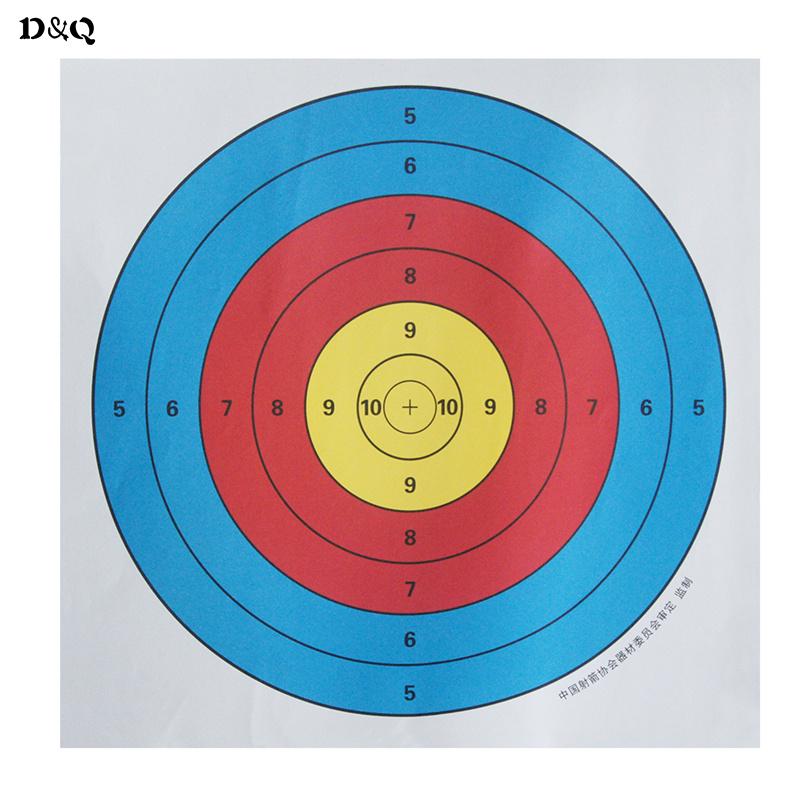 10-stks-Standaard-43-5x43-5-cm-17-Full-Ring-Schieten-Boogschieten-Doel-Papier-voor-Boog